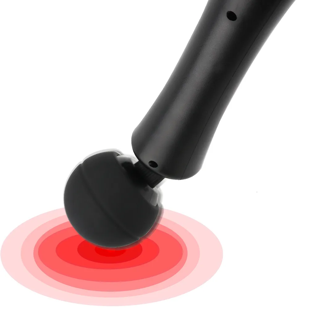 Powerful Magic Wand Vibrator 10 Modes Silicone Clitoris Stimulator_voghion.com