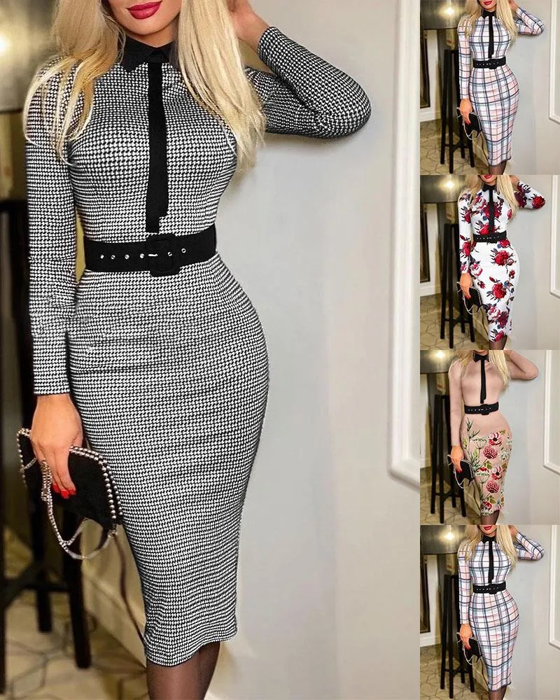 Ethnic Clothing Selling Dress For Ladies Fashion Women s Printed With Belt Eur US Middle East Skirt High Quality Elegant Women