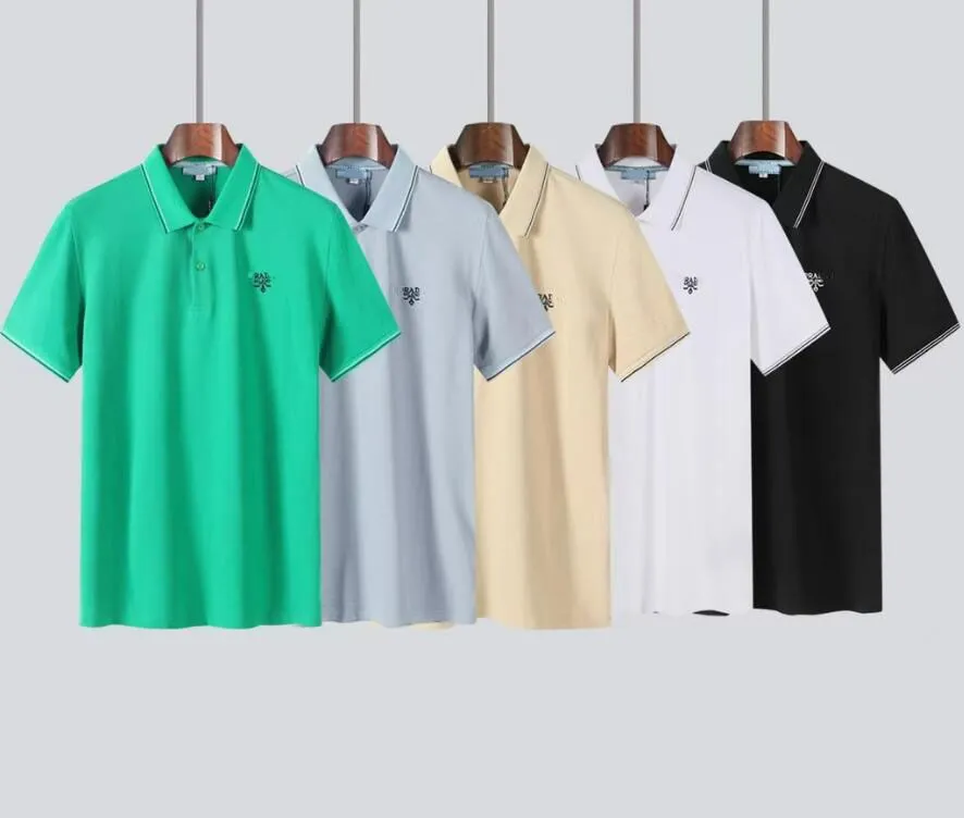 Wiosenny letni mężczyzna Projektant męskie koszulki polo t-shirty wysokiej klasy stylista List Bawełniane V Neck męskie topy Koszulki damskie T-shirty Luksusowe dorywczo ubrania dla par Rozmiar azjatycki M-3XL #957