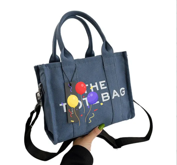 Gran capacidad The Tote Bag bolso de lona bolso de ocio bolsos de hombro hermoso regalo Tamaño L y S