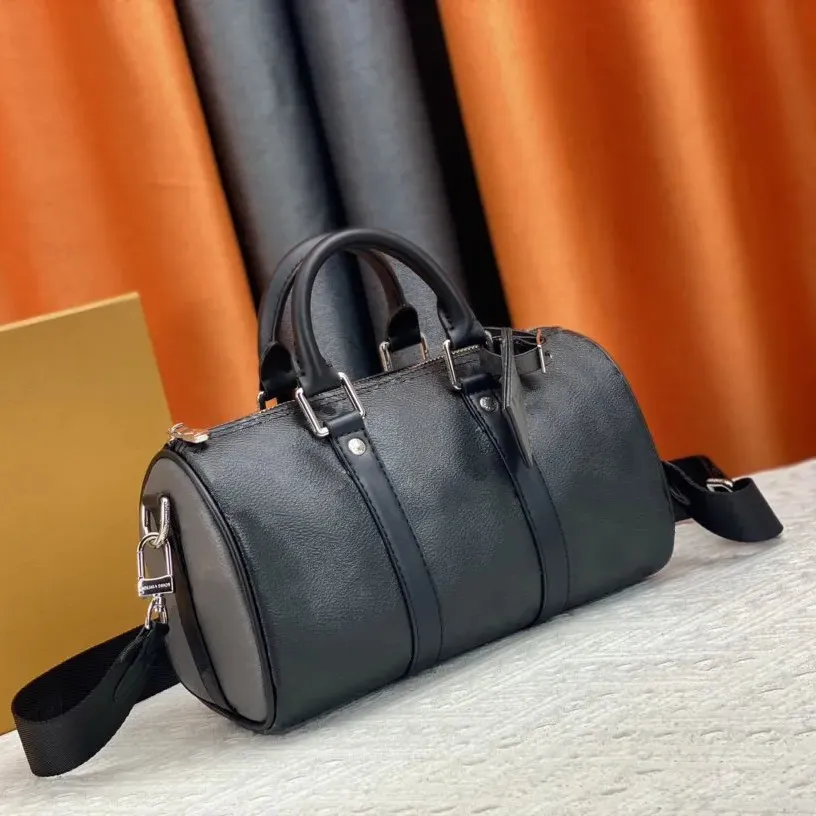 KEEPALL BANDOULIERE 25 Mens City Bag Luxurys Cross-body Travel Bag Designer Monograms Letter Small Duffel Bag Shoulder Handbag Totes M46271