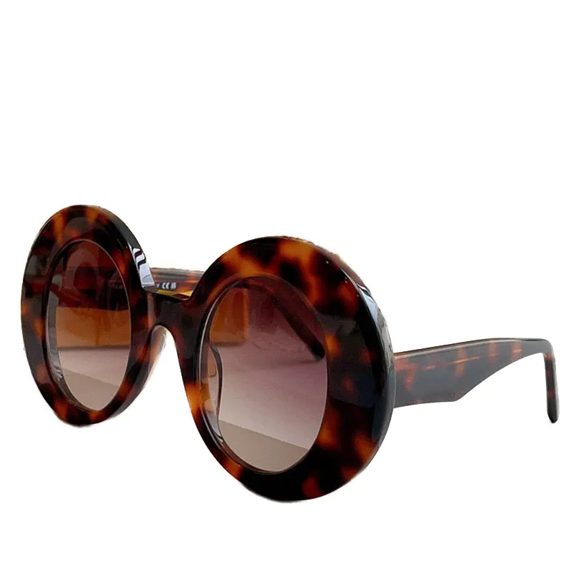 Risparmia alla grande su Grandi Occhiali Da Sole Neri Rotondi Signature  Luxury Round Sunglasses Brand Designer Retro Women Oversized Glasses 40089 