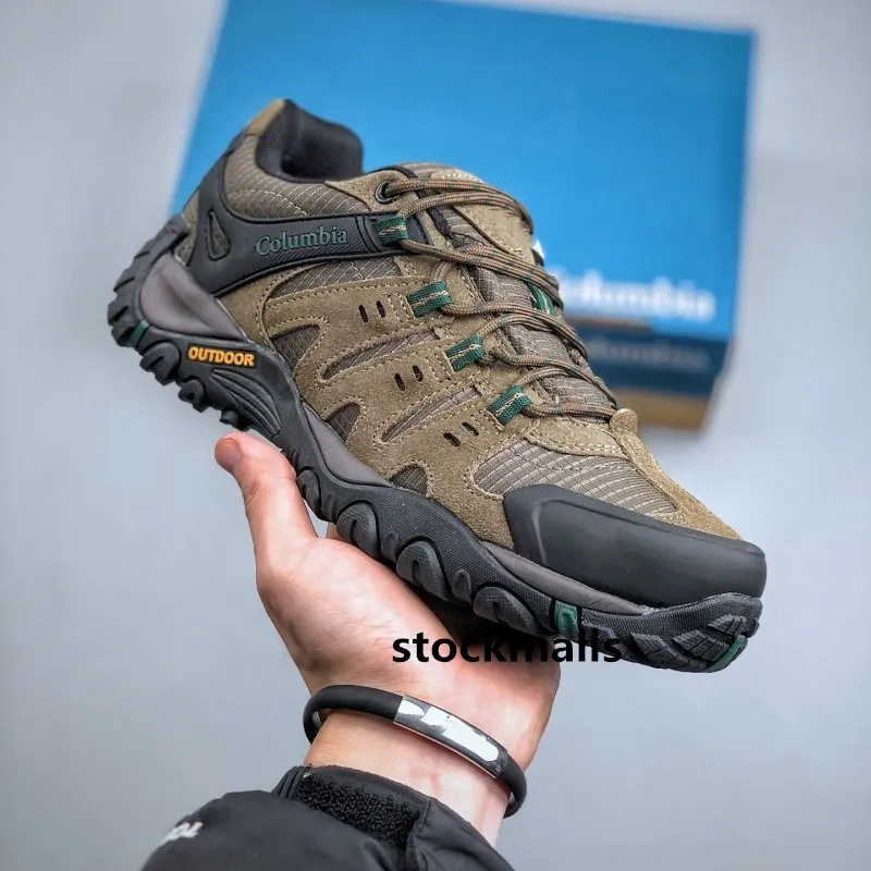 Outdoor Mens Mountain Hiking Shoes Tough Comfortable And