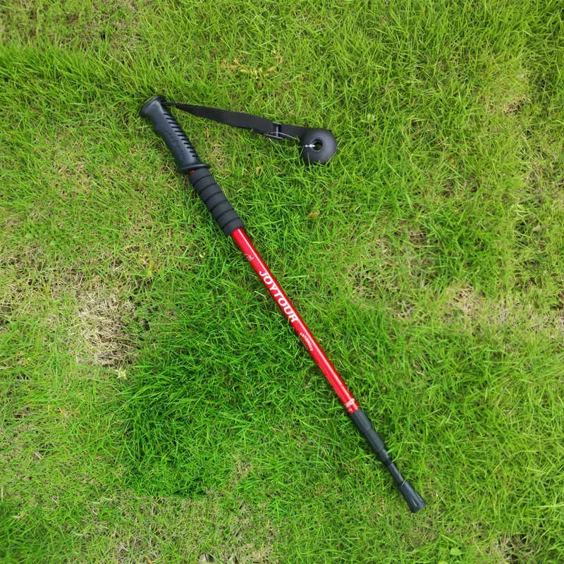 Trekking Poles Anti Shock Trekking Pol Ultralight Walking Sticks Justerbara vandringsrotting Teleskopisk camping Portable Walking Handing Stick J230224