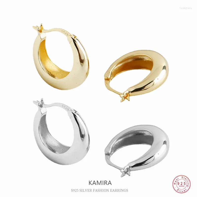 أقراط طوق Kamira Real 925 Sterling Silver Mispelist Drop Murple مثقوبة للنساء 2023