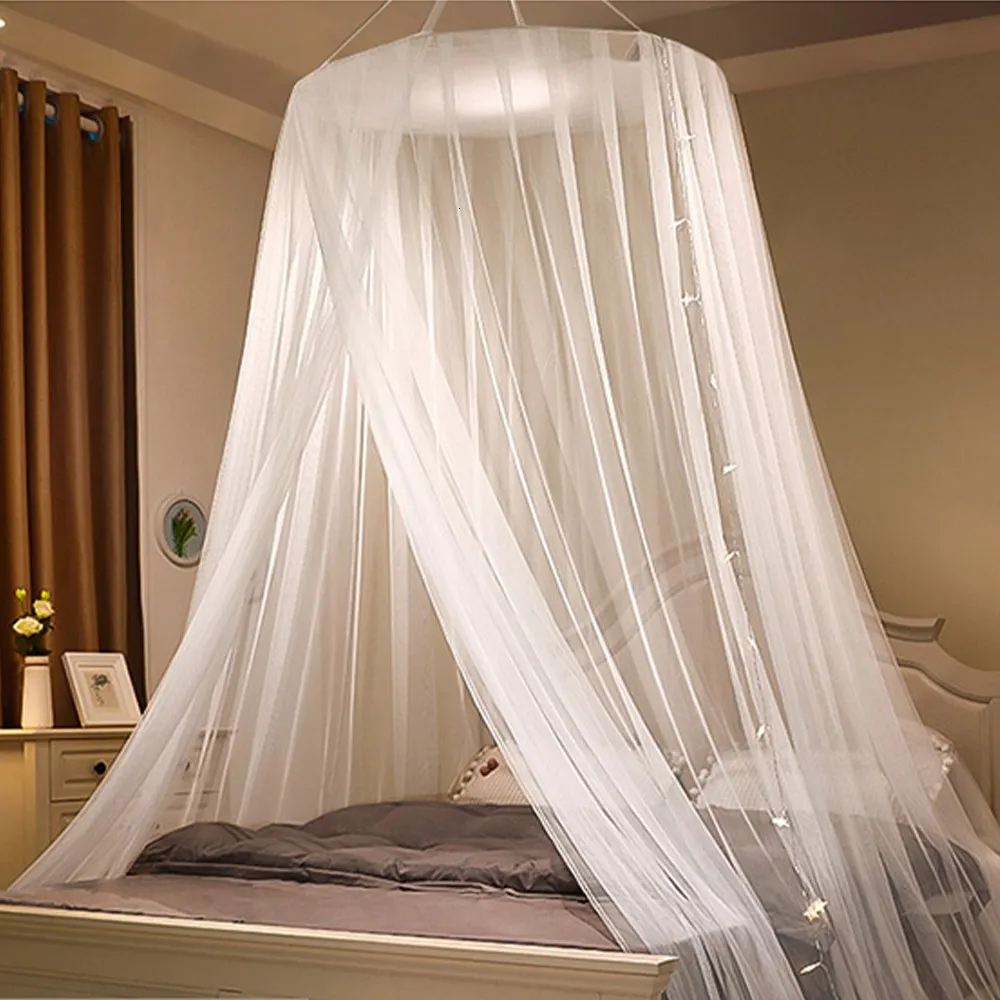 Mosquito Net Yanyangtian Child Canopy Mosquito Net Finestra per letti a letto Double Porte Tenda Tenda da letto estesibile Tenda anti -zanzara 230223