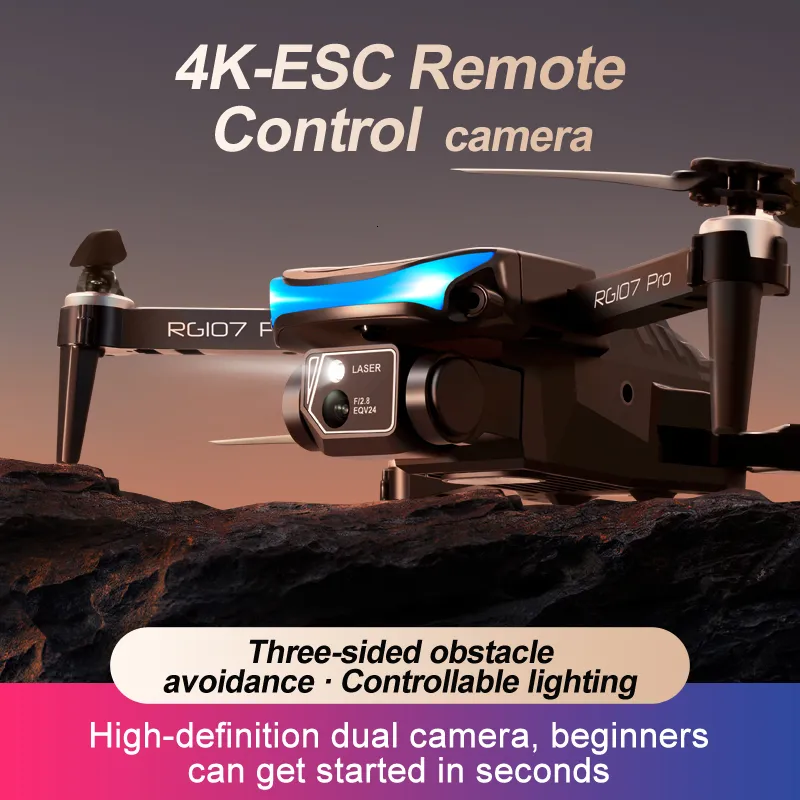 Avion télécommandé extérieur pour Drone aérien HD avec caméra 4K pour  Adultes, Avion télécommandé extérieur pour Drone aérien GPS Portable FPV  HD, télécommande extérieure pour Drone aérien 5G WiFi RC : 