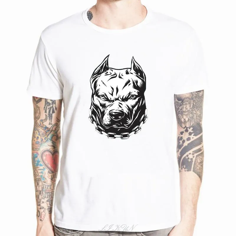 T-shirts pour hommes Pitbull Premium Tee T-shirt décontracté de haute qualité O Neck Shirt