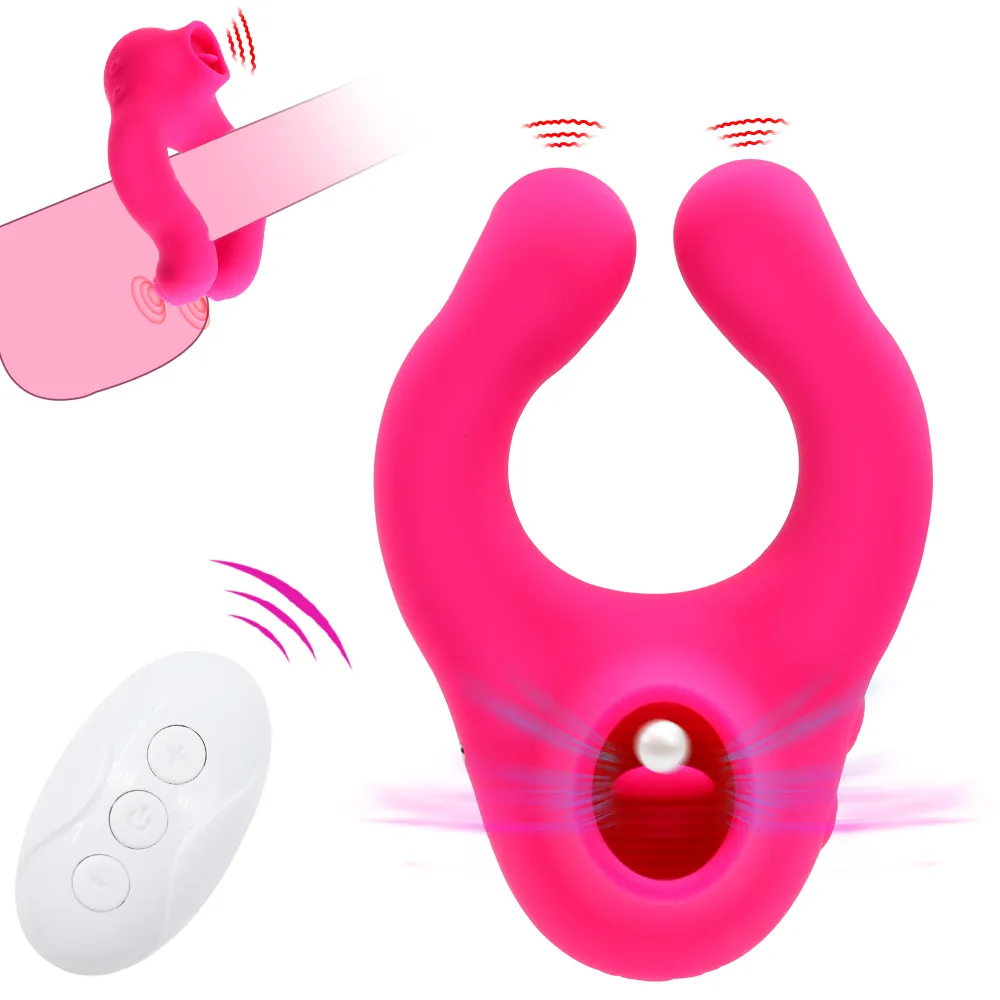 Vibrierender Ring-dildo Mit Saugfunktion Für Paare_voghion.com