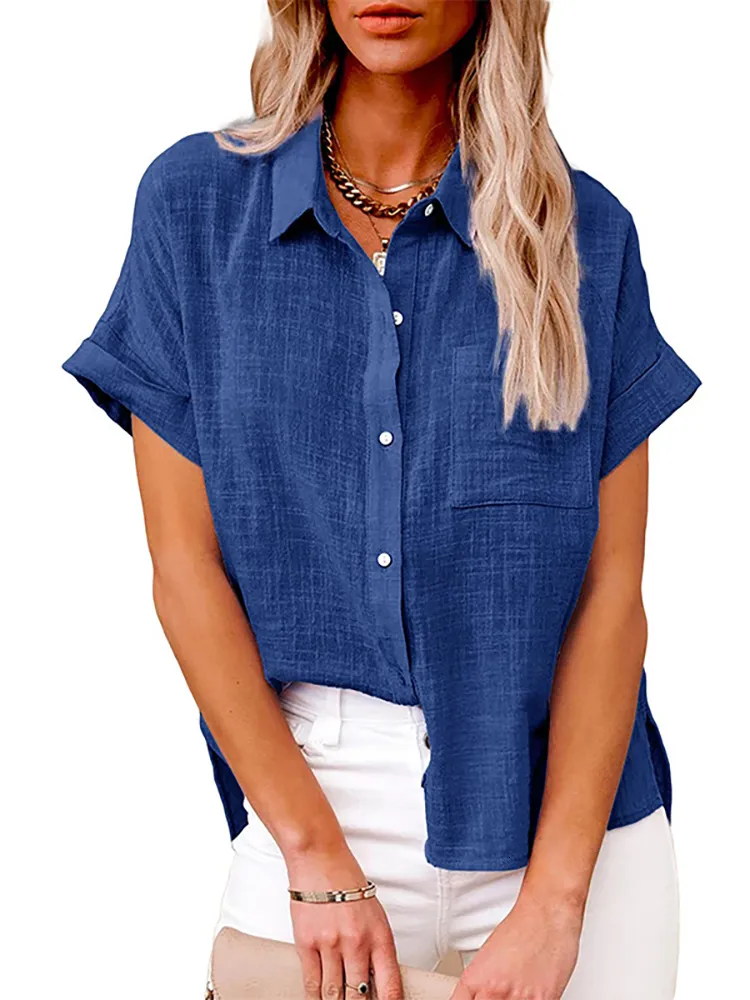 Blusas femininas casuais sales