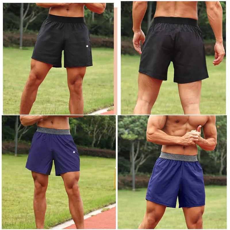 LL-DK-20025 Shorts Masculino Conjunto de Ioga Calças Curtas para Corrida Esportes Basquete respirável Treinador Calças para Adultos Roupas Esportivas Exercício de Ginásio