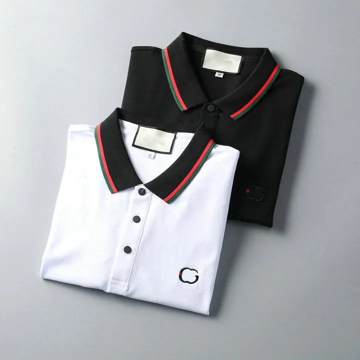 Polo da uomo Polo New Golf Designer Moda di lusso Stampa Lettera Colletto a polo Abito casual estivo a maniche corte xxxx