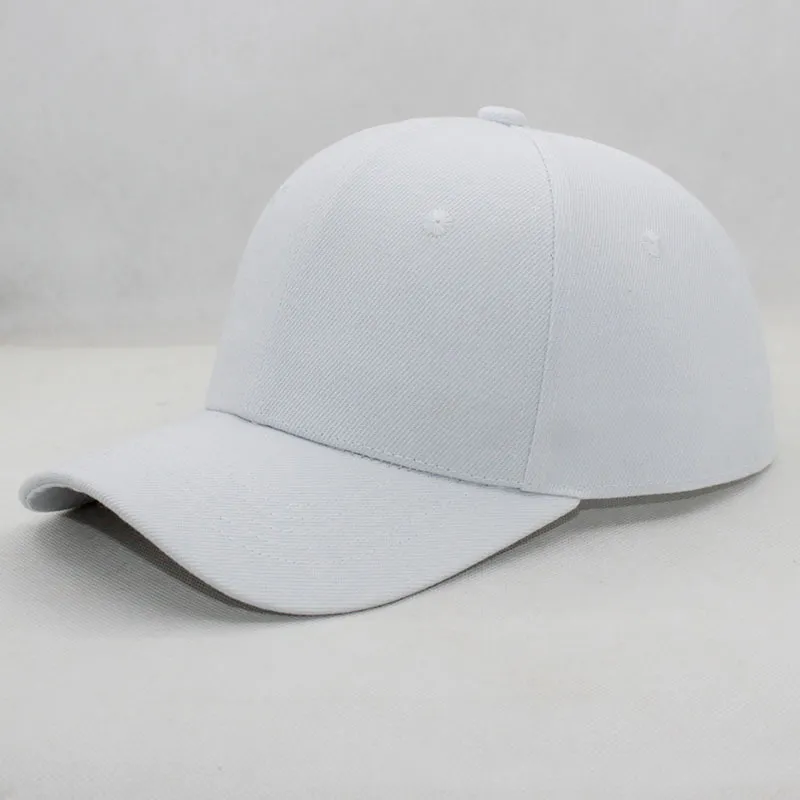 Mode snapbacks sport utomhus baseball hatt unisex solid enkel