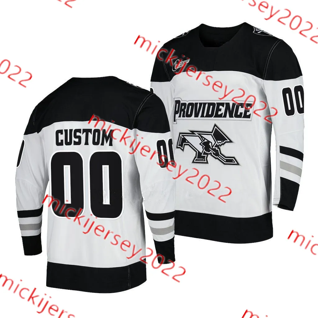 Hockey Custom Stitched Providence Friars Hockey Jersey Garrett Sundquist Cam McDonald Riley Duran Brady Berard Michael Citara Austin Roden