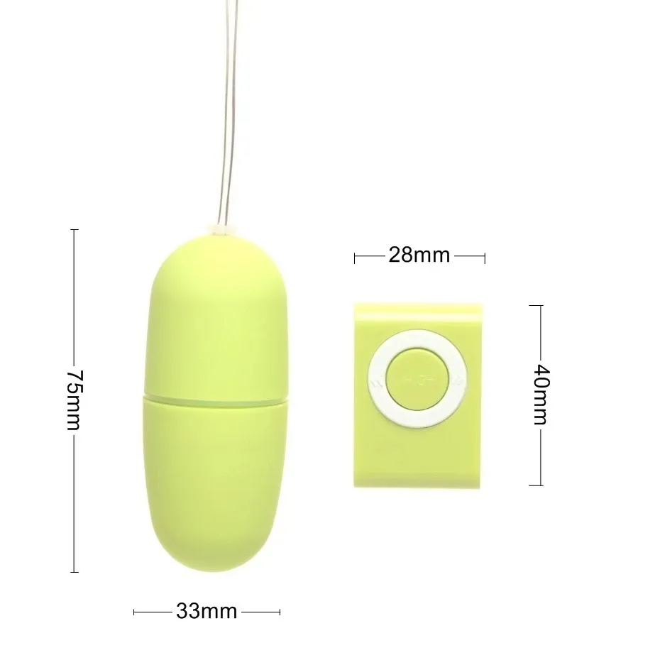 Wireless Remote Control 20 Speeds Vibrating Love Eggs Adult Sex Toy for Woman Waterproof Portable Bullet_voghion.com