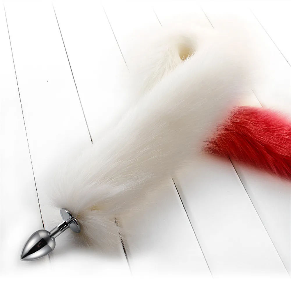 Plug anale con coda di volpe per cosplay e divertimento adulto_voghion.com