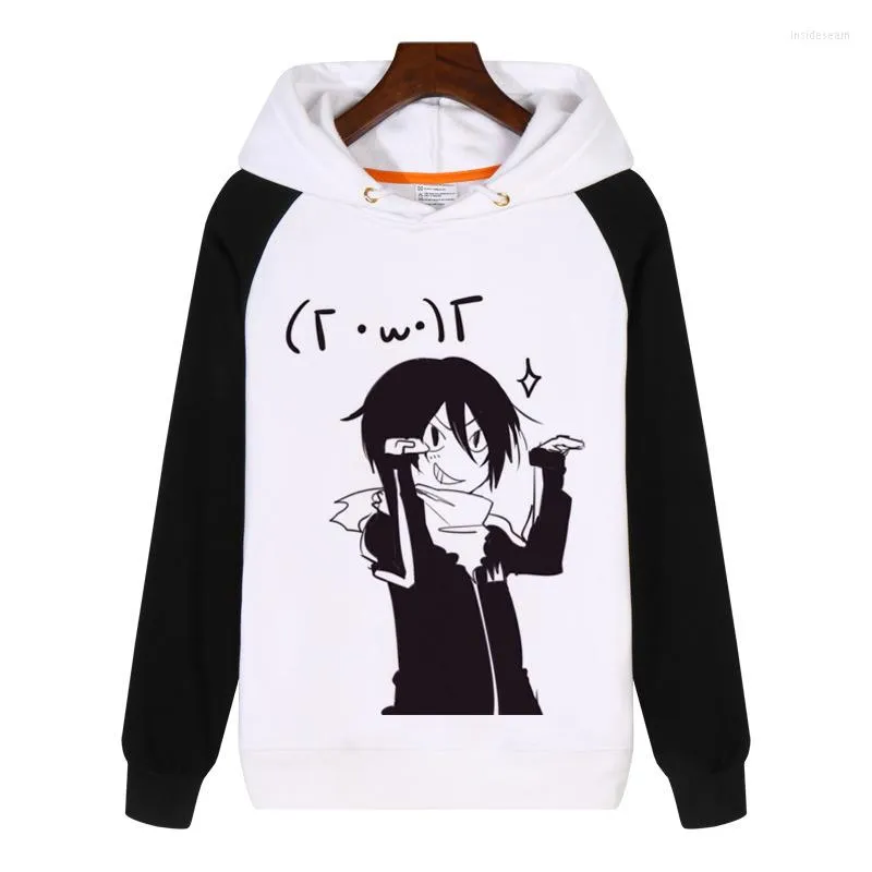 Мужские капюшоны High-Q Unisex Anime Noragami Yato Пуловая капюшона куртка толстовок Iki Hiyori