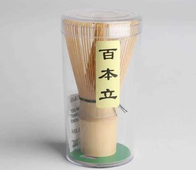 Frusta Matcha In Bambù Naturale - 100 Forchette - Chasen Per Cerimonia Del Tè Giapponese - Fatto A Mano