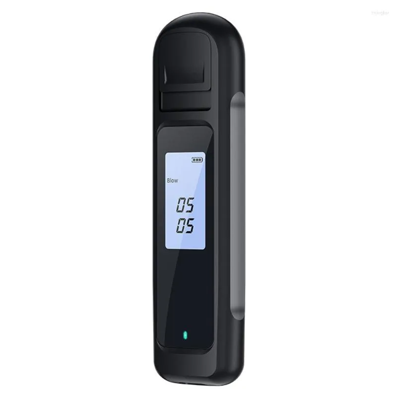 Handheld Alcohols Detector Non-Contacting Breath Blow Tester Quick Response LED Display High-Sensitive Electronic Breathalyzer