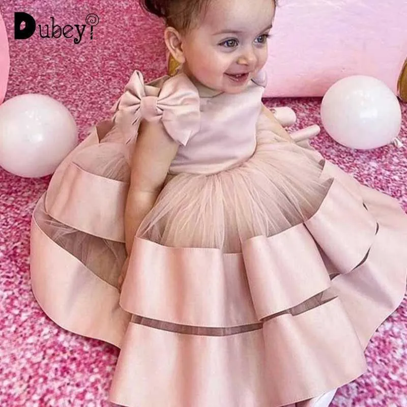 Mädchenkleider Teenager-Mädchen-Geburtstags-Abschlussballkleid Teenager-Mädchen-Prinzessin-Kleider für Party und Hochzeit Elegantes formelles Kleid 2–13 Jahre Mädchen-Abschlussballkleider W0224