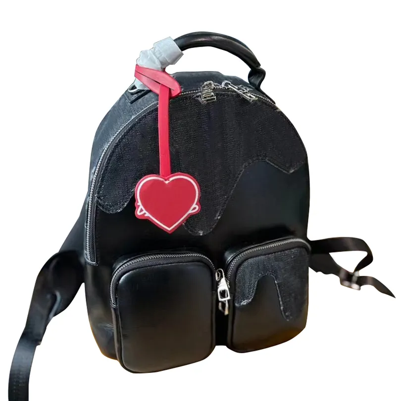Designer Canvas Black Mini Backpack With Zip Fastener For Men And Women Fashionable Travel Bag From Designers purse 92.59 DHgate.Com