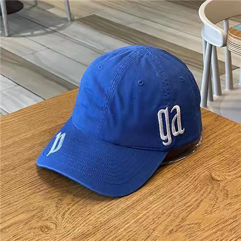 럭셔리 디자이너 야구 모자 고품질 편지 자수 면화 스포츠 선 스크린 모자 좋은 멋진