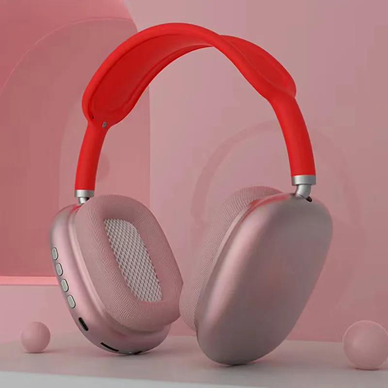 P9 TWS Bluetooth Head Phones With Subwoofer And Mic For AirPods Max, IOS,  And Android Phones From Candyaaa, $5.51