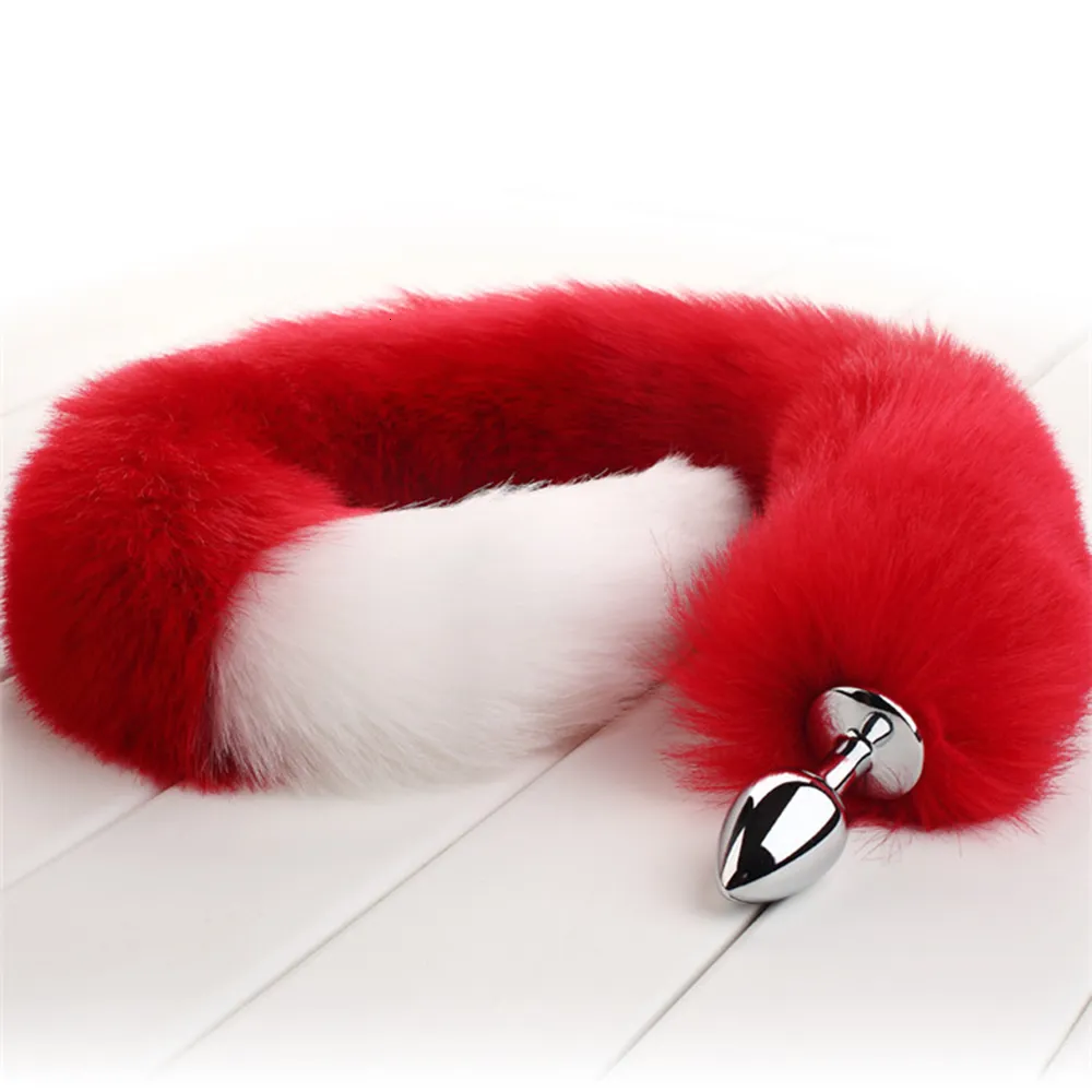 Plug anale con coda di volpe per cosplay e divertimento adulto_voghion.com