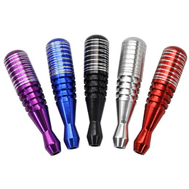 Tubos de fumantes Novo Design Criativo de Metal Torpedo Tubo grande anel dividido Pipe de rap￩