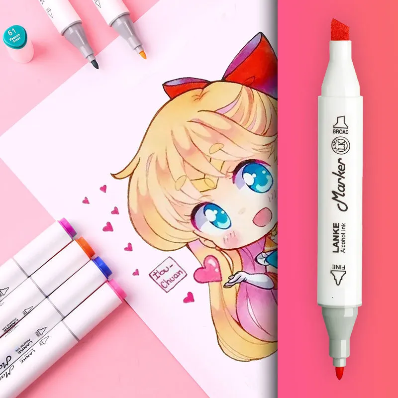 Wholesale CHENYU Alcohol Pencil Marker Non Toxic Manga Drawing