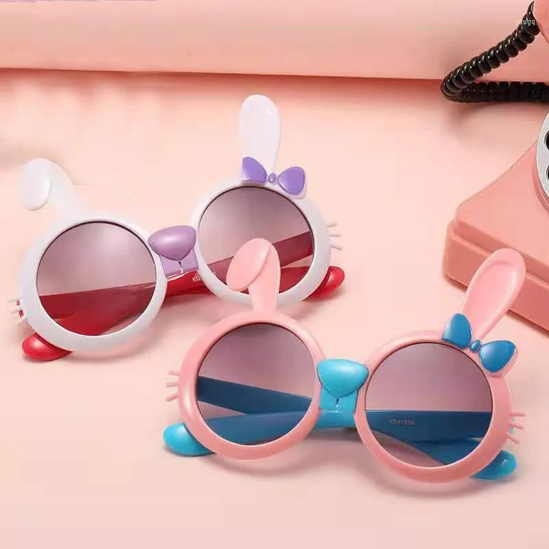 Lunettes de soleil 2023 Fashion Cartoon Boy Lunettes Style Girls