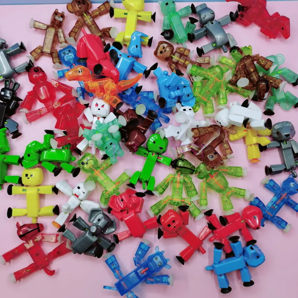 Action Toy Figures Can Choose 8cm Stikbot Sticky Robot Action Toy Figures  With Sucker Deformable Plastic Animals Figure Stikbot Toys 230224 From  Jin08, $4.75