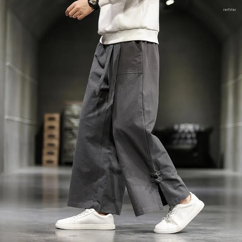 Pantaloni lino uomo taglie deals forti