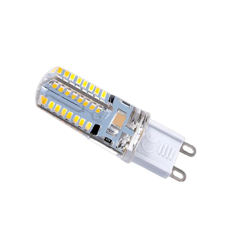 G4 G9 G5.3 No Dimmable LED مصابيح الذرة لا تميض 3014 COB 2835SMD مصباح الإضاءة مصابيح AC 110 220V 360ANGH