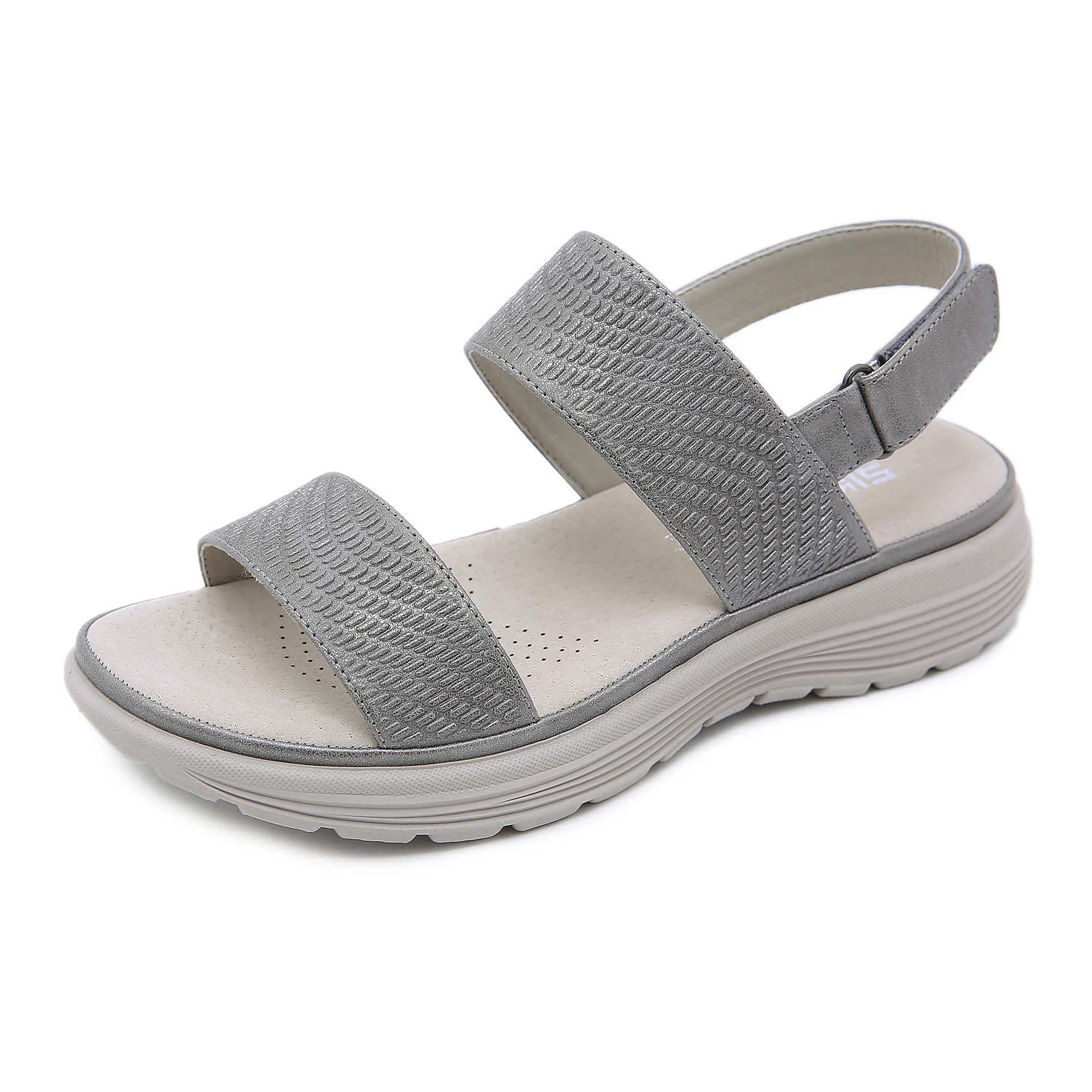 Sandalen zomervakantie schoenen vrouwen strand sandalen zachte comfortabele dames sandalen dikke zool dames zomerschoenen plus maat 42 a3246 z0224