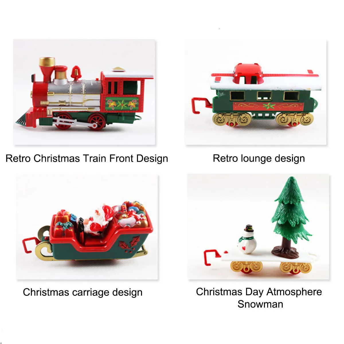 Train électrique Jouet – Métro Interactif Avec Lumières Et Sons, Piste Modulable, Pour Enfants 4-10 Ans