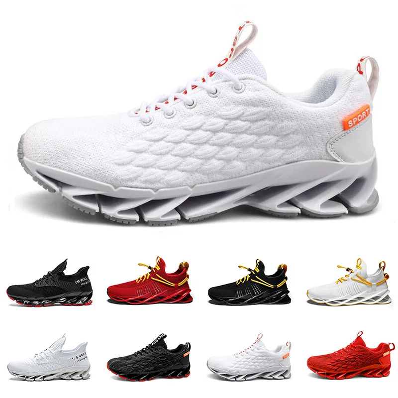 classic men running shoes breathable non-slip comfortable trainers wolf grey pink teal triple black white red yellow green mens sports sneakers GAI-12