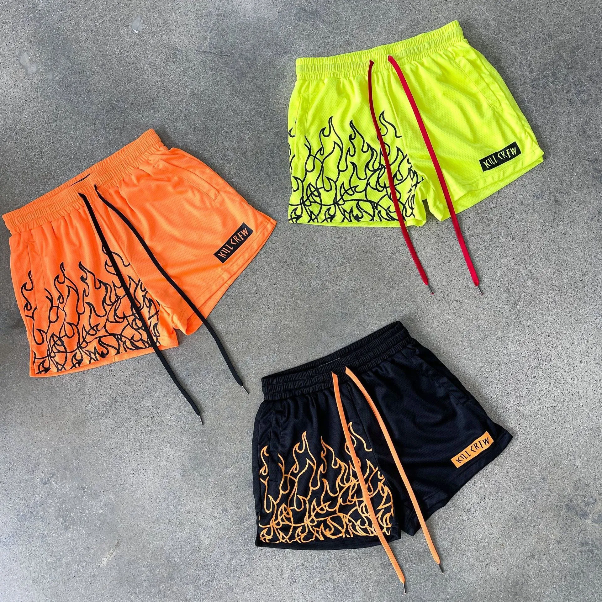 Enkla korta män Casual Shorts Mesh Andas GYM Basket Löpning Snabbtorkande shorts Sommargym Träningspass Sportbyxor