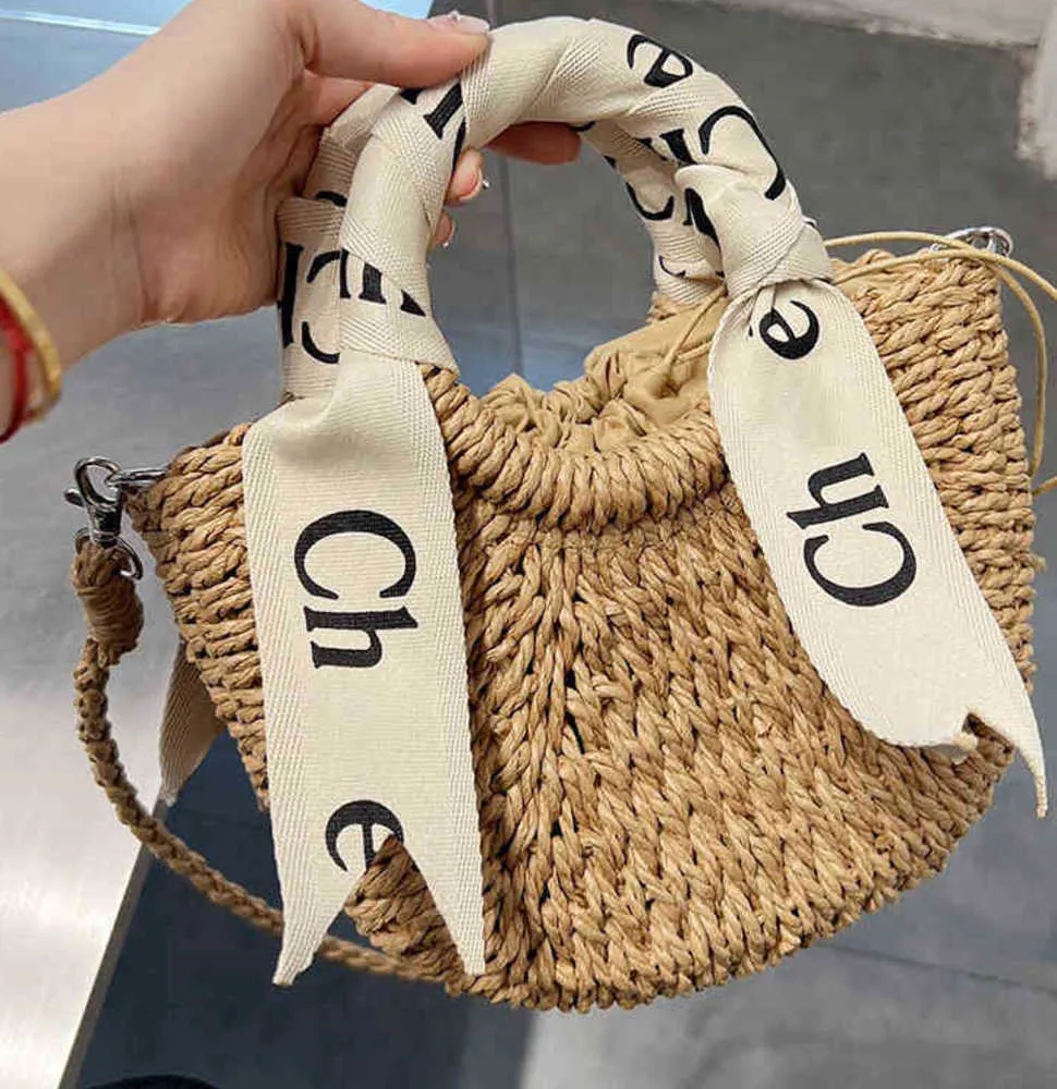 Bolsa de ombro de ombro woven women women designer bolsas para tecer bolsas de moda de moda crossbody saco de praia lase praia