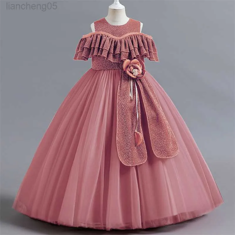 Платья девочки девочка Принцесса Пуффи Туту платье элегантное младенческое малыш