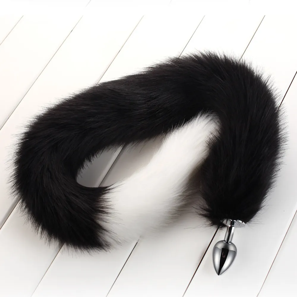 Plug anale con coda di volpe per cosplay e divertimento adulto_voghion.com
