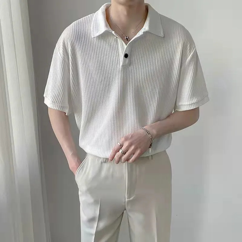 Мужская половая летняя мужская одежда для рубашки с коротким рукава