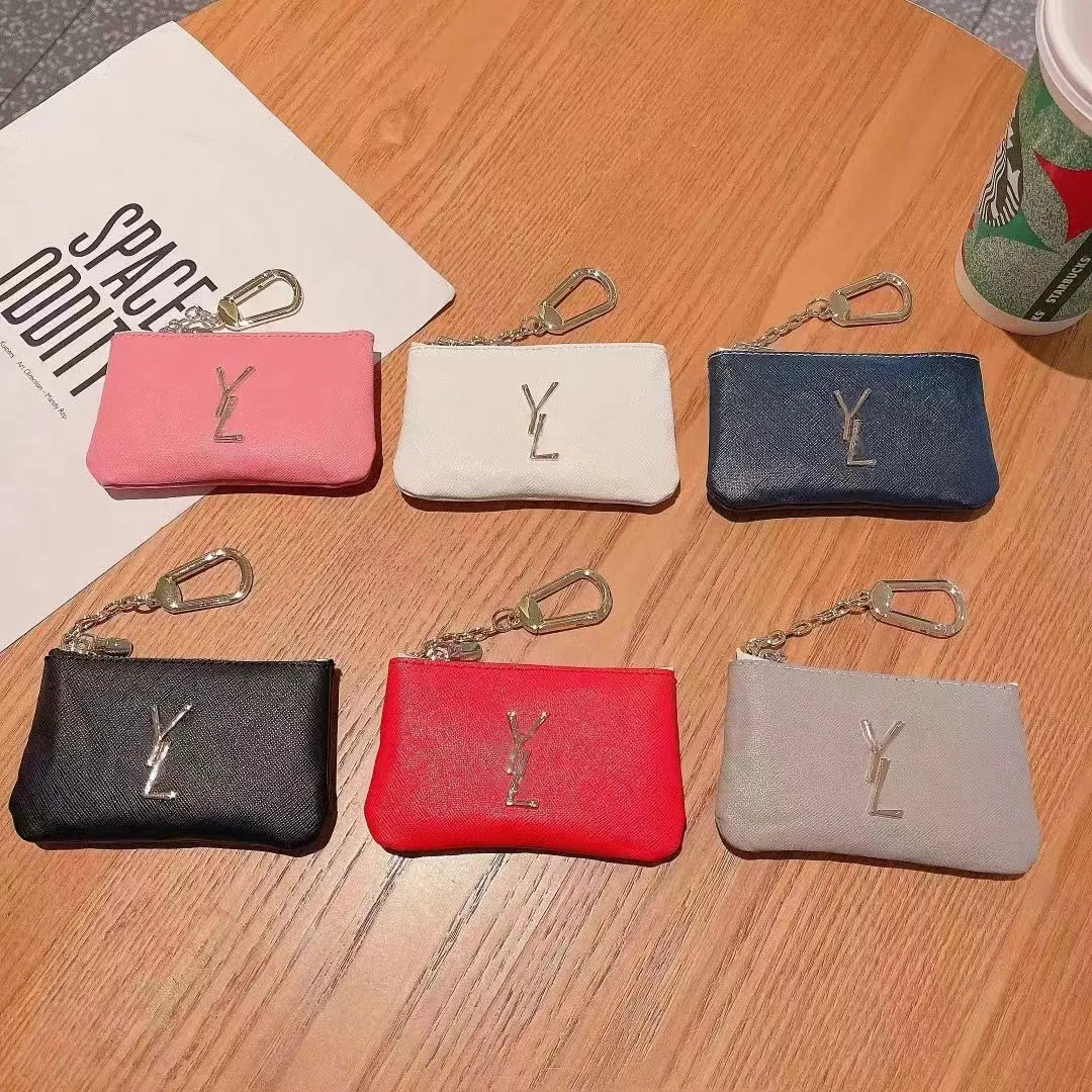 Tillbeh￶rsp￥se Key Bag Designer Zipper Bag Earphone Storage Box Vykort Bankkort Mottagningskort Unisex Portable