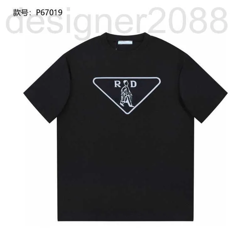 Men's T-shirts Designer t Shirt Spring Fashion Letter Printing Short Sleeved Mens Womens Loose Pullover Tshirt Casual Half Sleeve 8gqd