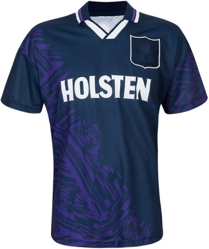 Tottenham Retro soccer 02 football shirts Classic Players Klinsmann GASCOIGNE ANDERTON SHERINGHAM 1982 2009