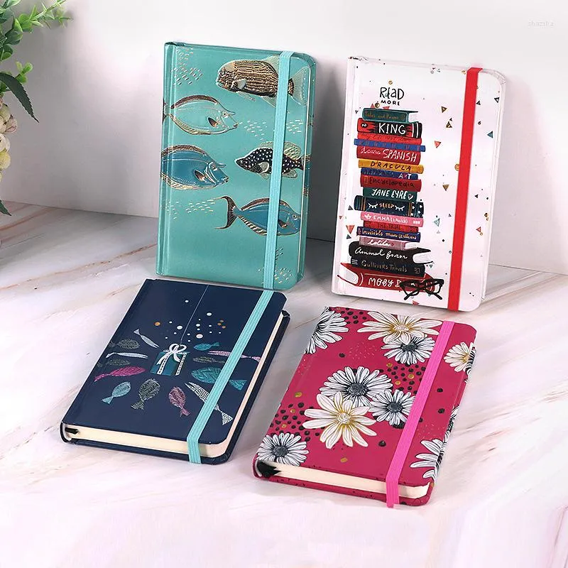 Bump A5 Hardcover Strap Notebook Stationery A6 Student Creative Notepad Diary Hand Book Sketchbook School Office Supplies