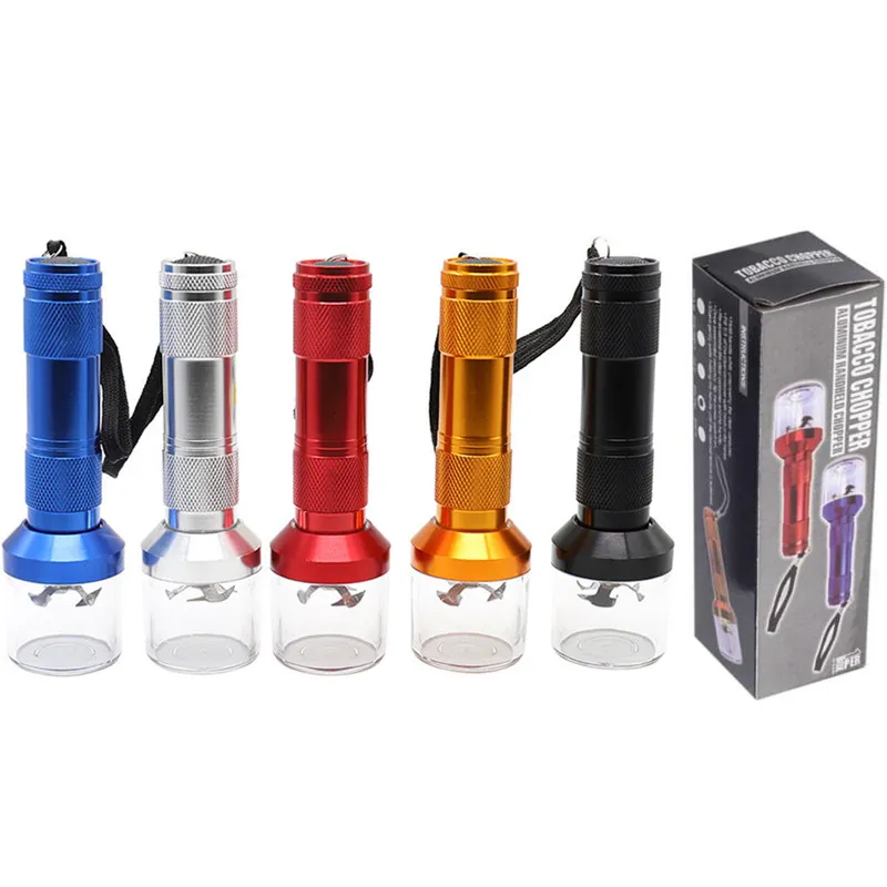 tobacco chopper aluminum handheld chopper Portable Aluminum Metal Electric Tobacco Grinder... From Topshenzhen, $2.64
