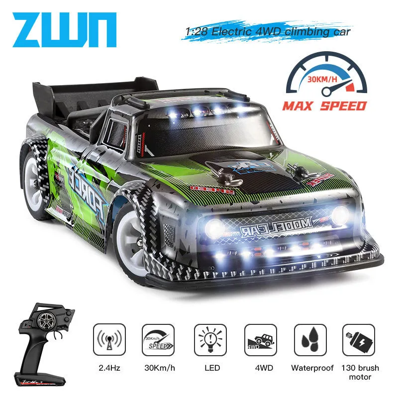 RC Robot Wltoys 1 28 284131 K989 CAR 2 4G REMOTE CONTROL 4WD Offroad Race 30 km H High Speed ​​Competition Drifting Child Toys Gift 230224