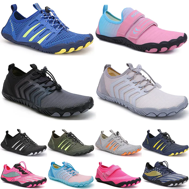 men women water sports swimming water shoes black white grey blue pink outdoor beach shoes 015
