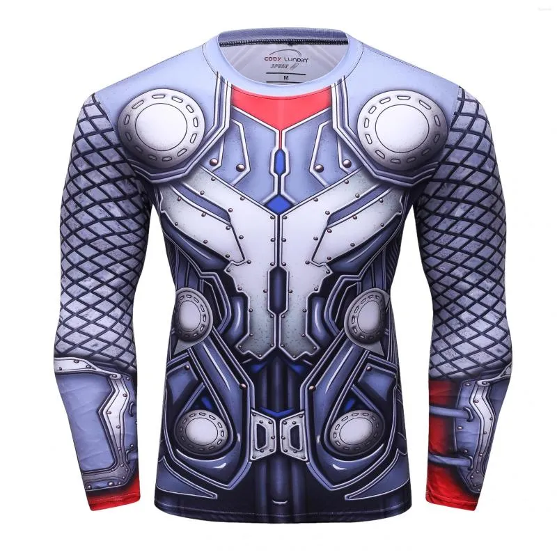 Men's T Shirts Male Rashguard Sports T-shirt Compression Long Sleeve Clothes Gym Clothing Running Breathable And Quick Dry Sweatshirts